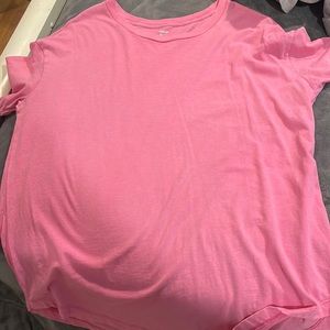 aerie pink short sleeve